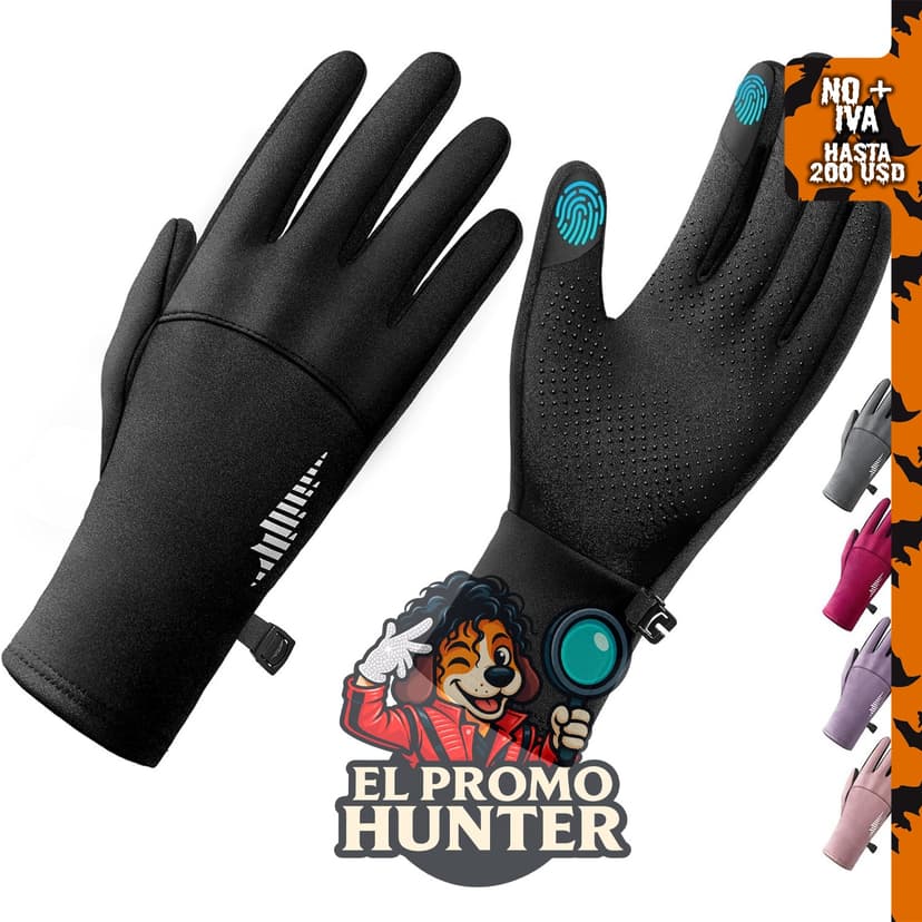 SIMARI Guantes de invierno para mujer, térmicos y resistentes al agua, con pantalla táctil.