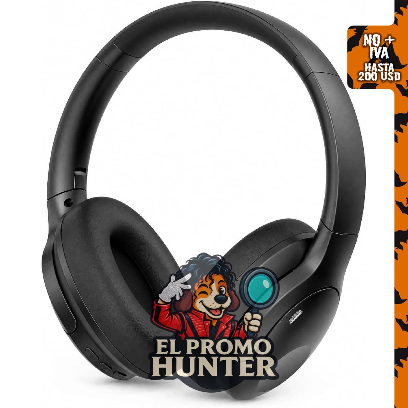 Auriculares inalámbricos Bluetooth sobre la oreja Dnil 43KVL56E.