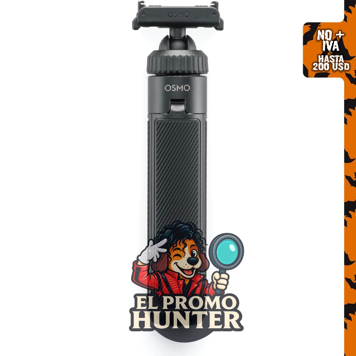 Osmo Action Dual-Direction Mini Extension Rod, compatible con Osmo Action 6 y Osmo Nano.
