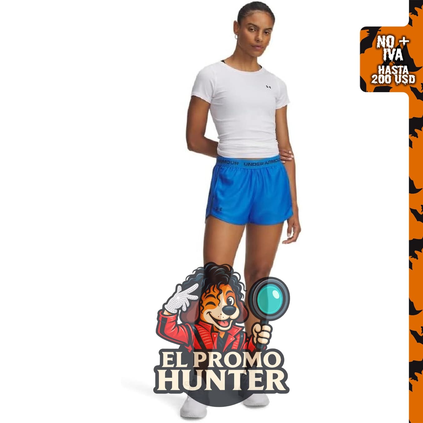 Under Armour Women's Tech Play Up Shorts, pantalones cortos para mujer.