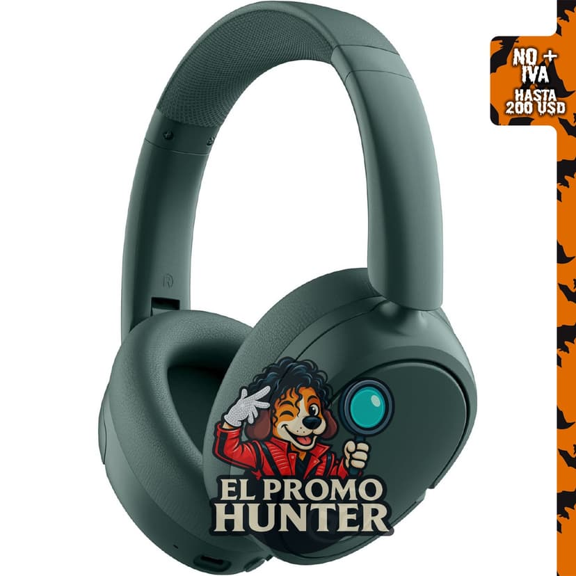 JLab JBuds Lux ANC - Auriculares inalámbricos sobre la oreja, color salvia.