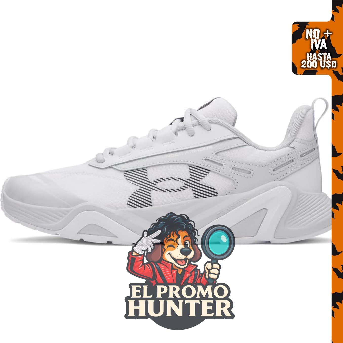 Under Armour Cargado 5, entrenador para hombre.