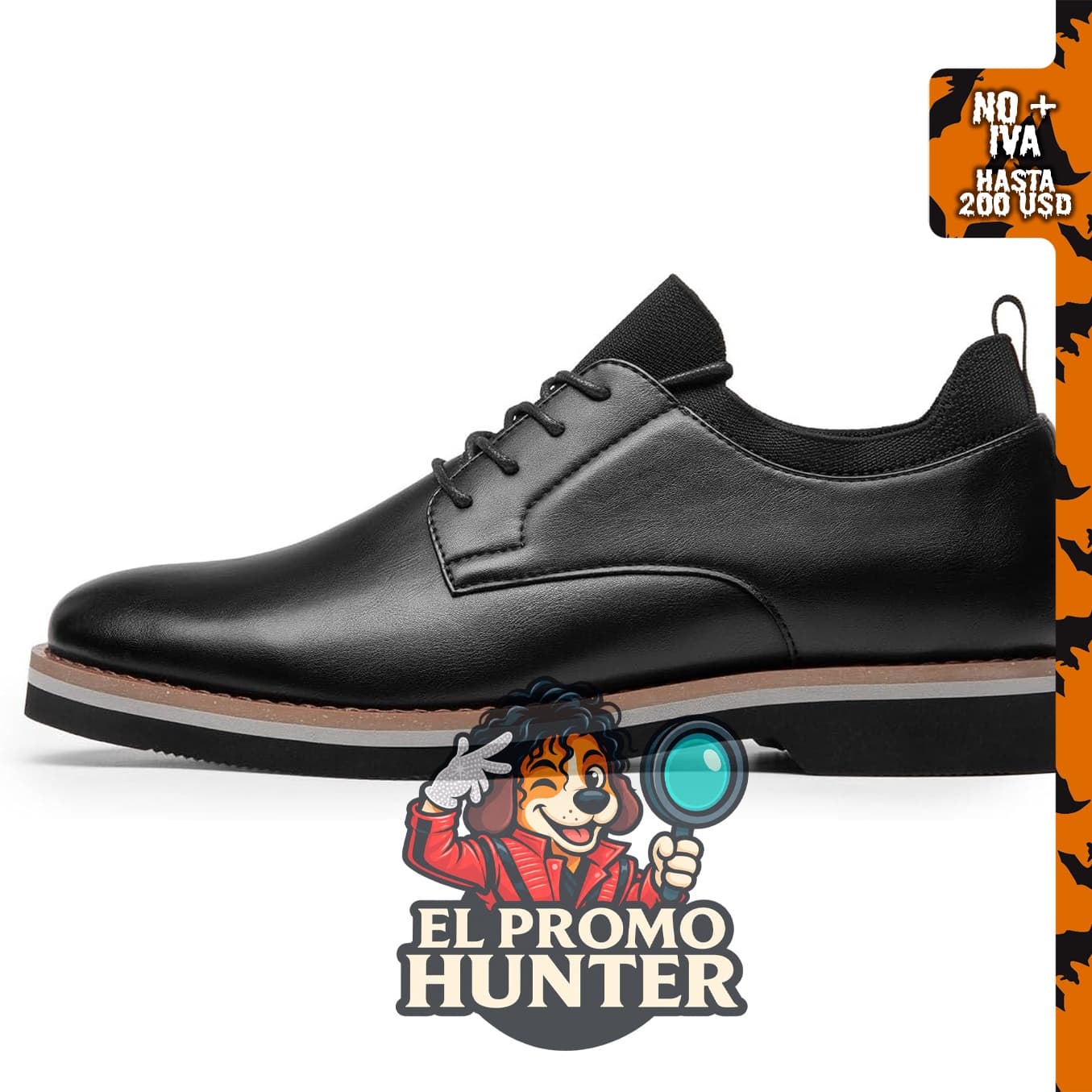 Bruno Marc Zapatos de vestir con cordones para hombre.