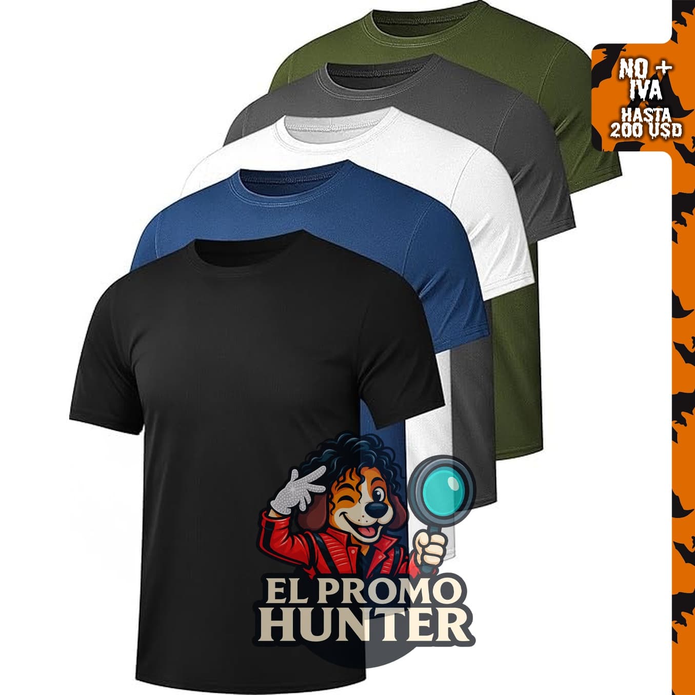 Camisetas de manga corta para hombre Kinglaman, pack de 1/4/5/6, material Dry Fit.