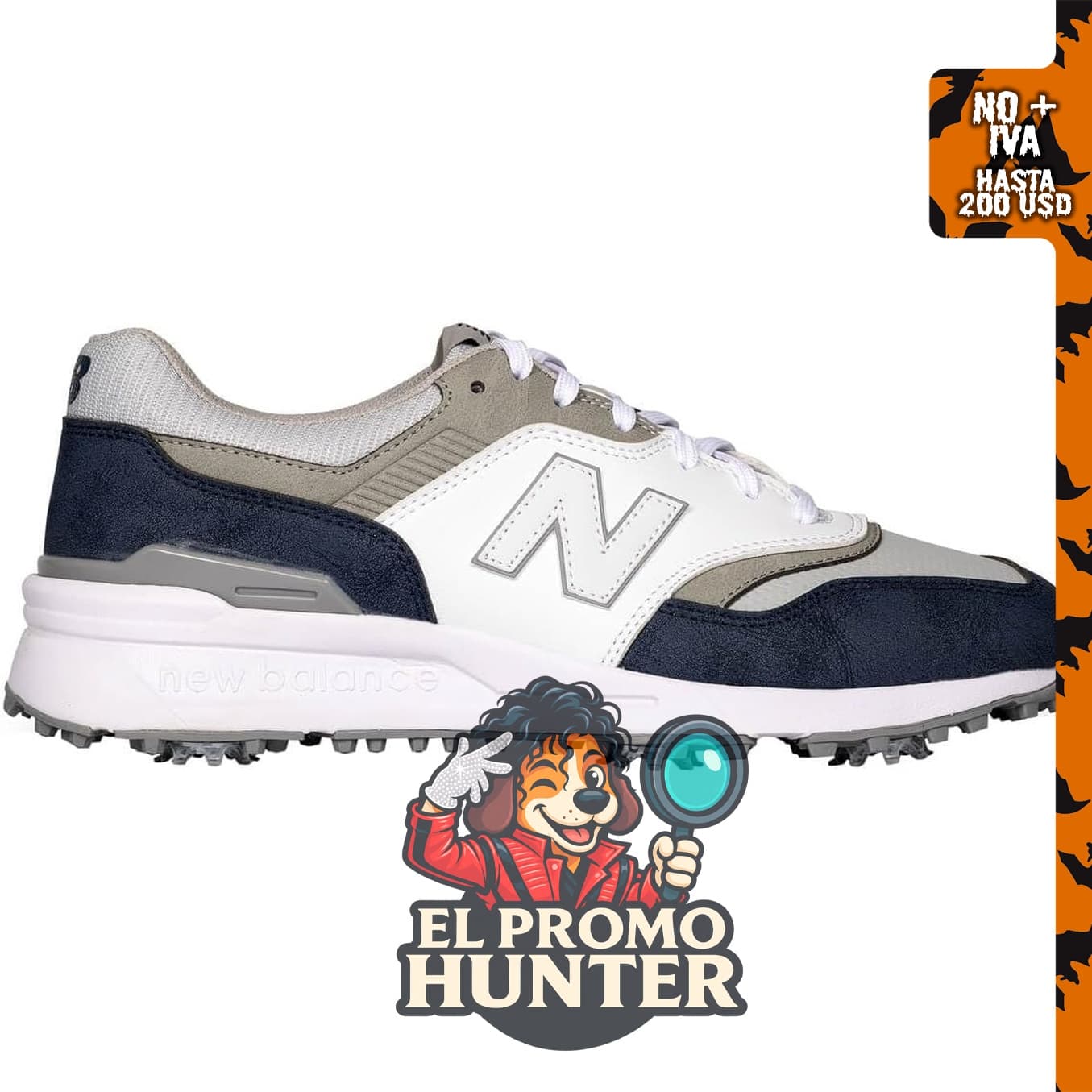 New Balance 997 Golf, calzado para hombre diseñado para el deporte.