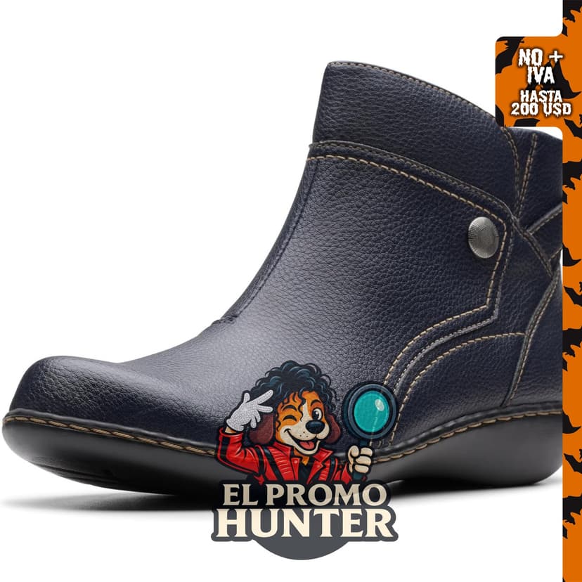 Botas Clarks Ashland Mabel para mujer, diseño específico para calzado femenino.