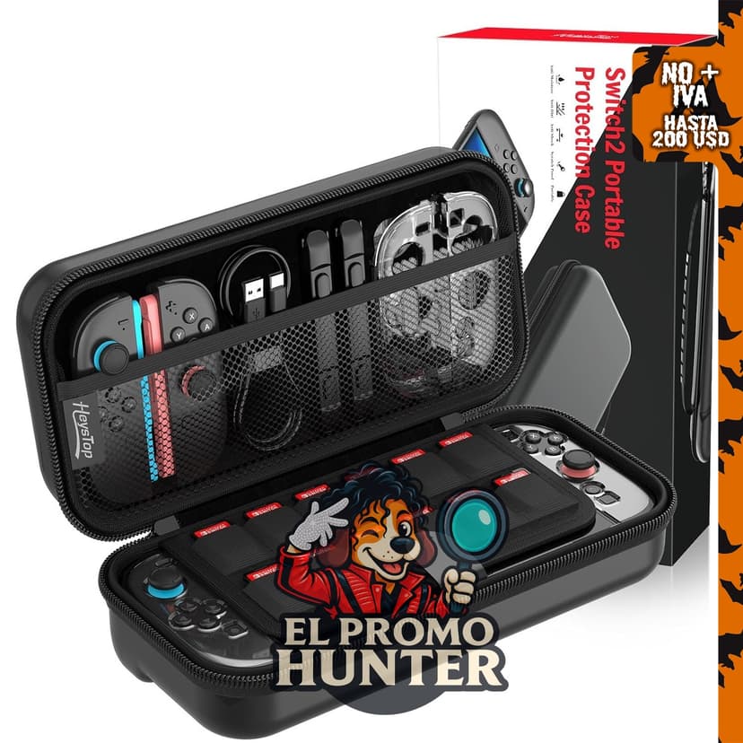 HEYSTOP Funda de transporte para Nintendo Switch 2, carcasa rígida.