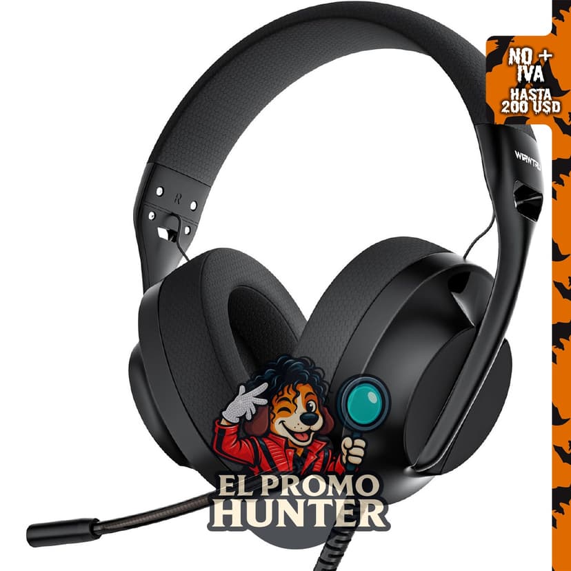 WIRWTRU Auriculares con cable para juegos para PS5, Xbox, Xbox Series X|S.