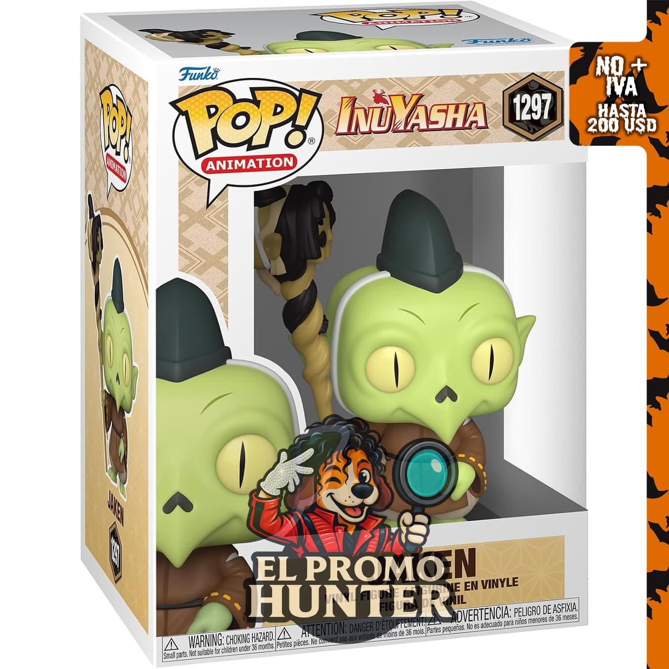 Funko Pop! Animation: Inuyasha - Jaken, figura de vinilo coleccionable para fans del anime.