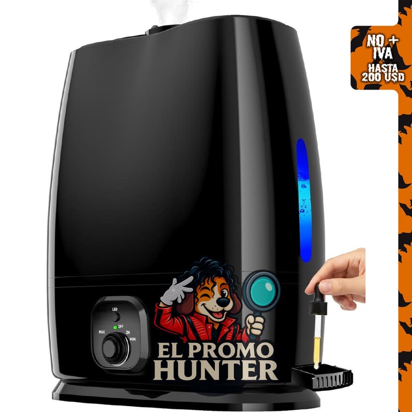 Everlasting Comfort Humidificador de 6L para dormitorio.