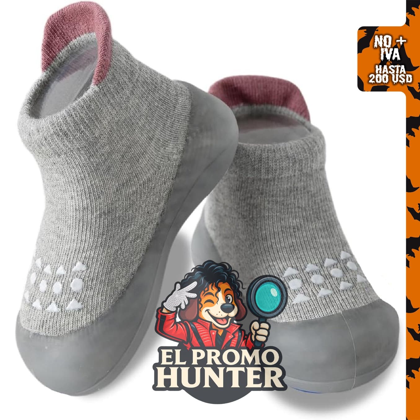 Hstyle Baby Sock Shoes, zapatillas para bebés y niños, tipo calcetín.