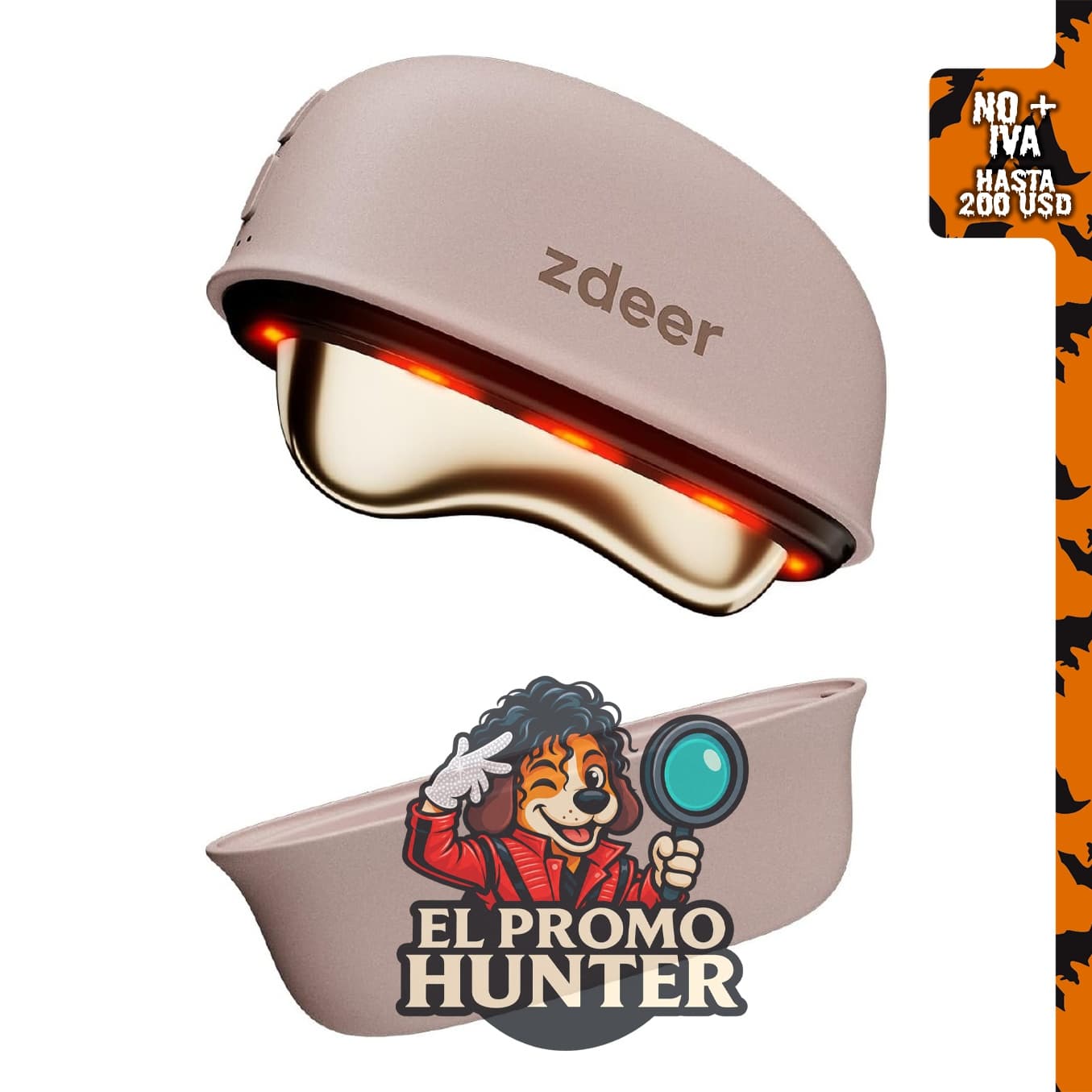 ZDEER GS5 - Herramienta eléctrica calentada Gua Sha, masajeador facial.