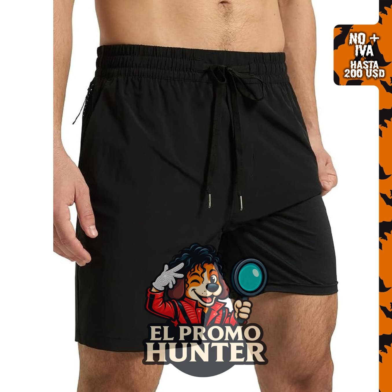 Arcweg traje de baño para hombre de 7 pulgadas, pantalones cortos atléticos de secado rápido con forro de malla y bolsillo con cremallera.