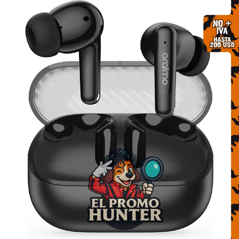 Oraimo SpaceBuds Neo - Auriculares inalámbricos Bluetooth con micrófono integrado y modo de juego.
