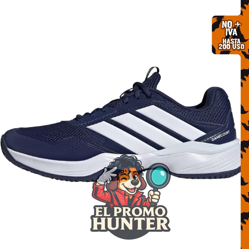 adidas Tenis Gamecourt 3 para hombre, calzado deportivo para uso en canchas.
