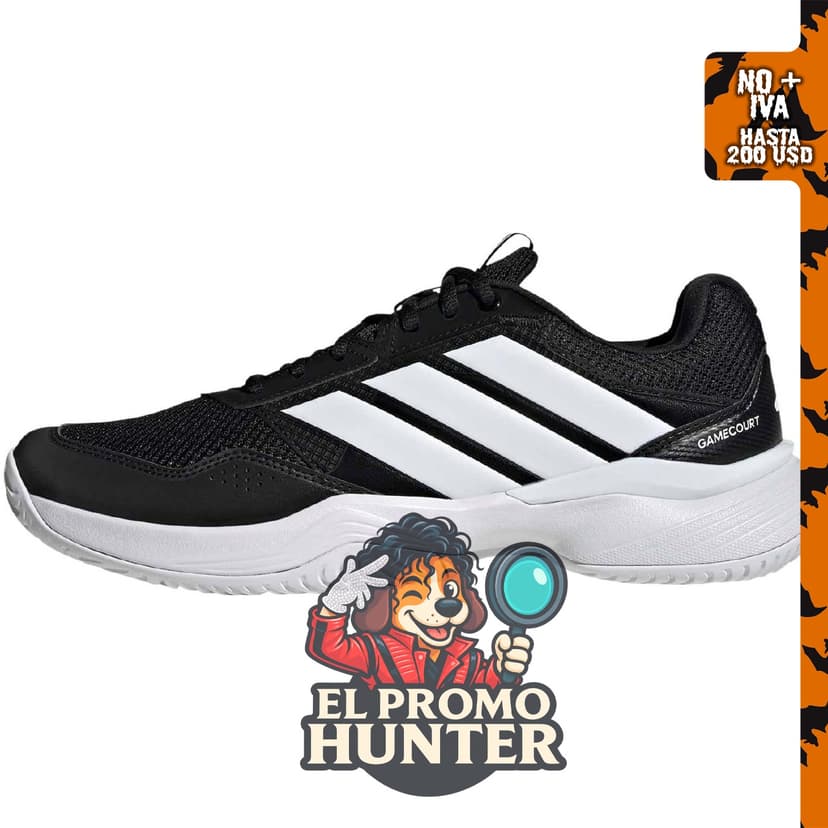 adidas Tenis Gamecourt 3 para hombre, calzado deportivo para uso en canchas.