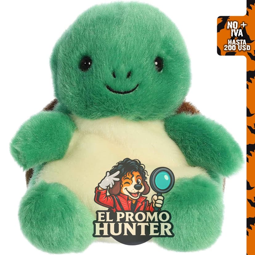 Aurora Palm Pals - Peluche de tortuga marina Honu de 11.4 cm.