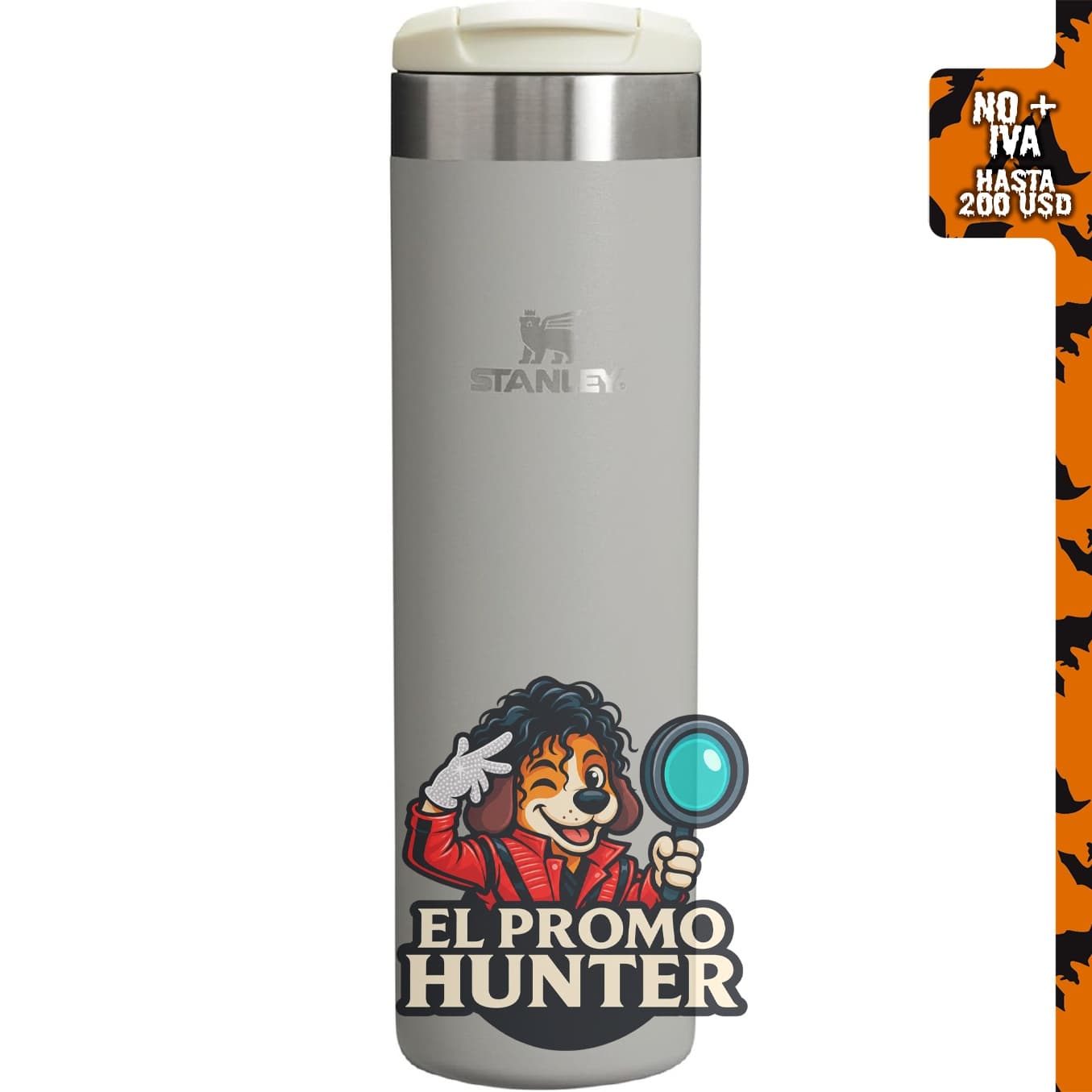 Stanley AeroLight Transit Bottle - Botella de 20 oz (591 ml) de acero inoxidable, resistente a fugas.