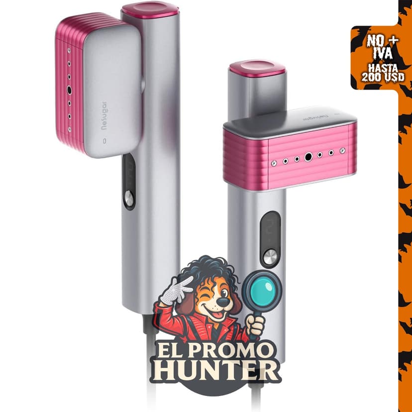 nesugar G2 Pro - Vaporizador inteligente de mano para ropa, ligero (0.36 kg), modos de vapor duales, apagado automático.