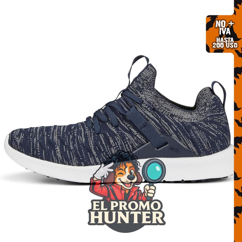 Puma Womens Laguna Fusion Knit, zapato para mujer con diseño de punto.
