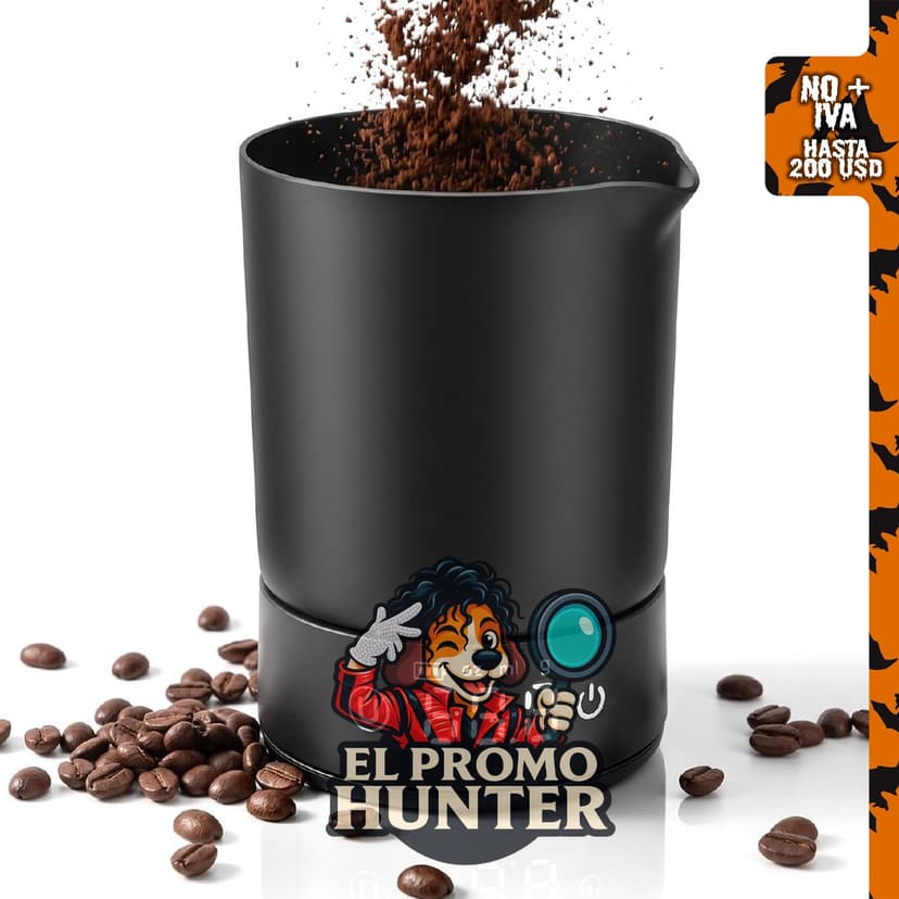 Báscula de café espresso OULAY con taza magnética para frijoles.