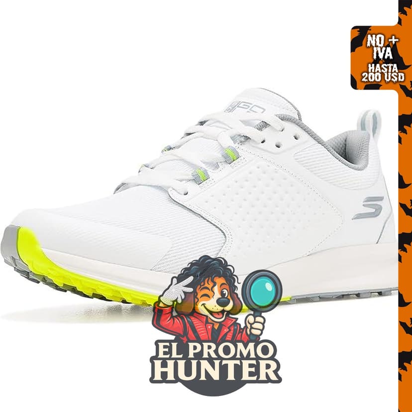 Skechers Zapatos de golf Quest sin picos para hombre.