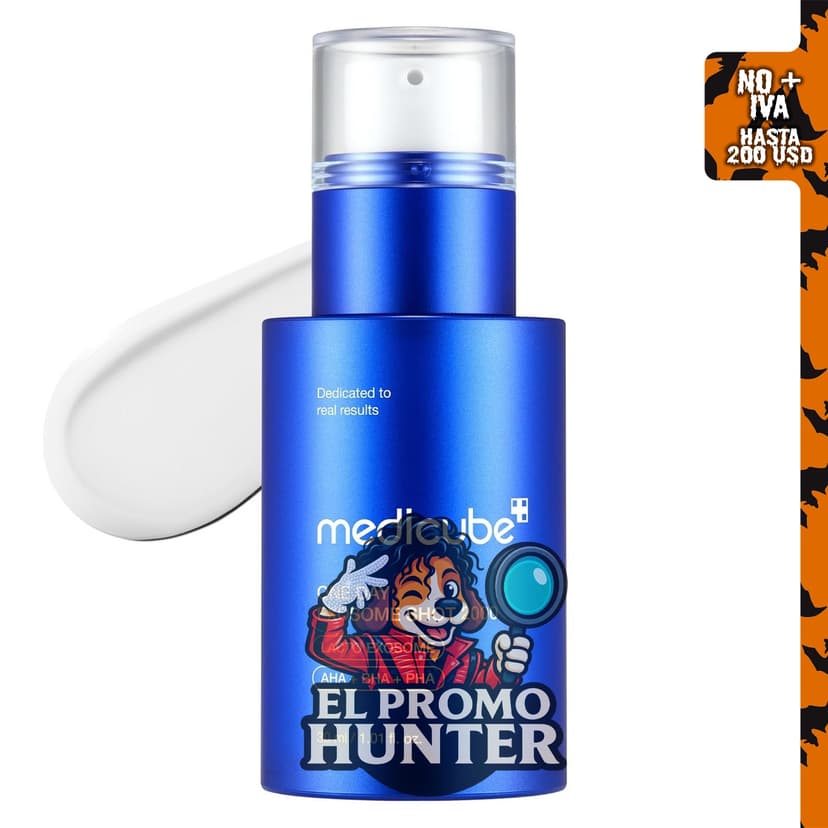 Medicube Exosome Shot Zero 2,000 PPM Spicule Facial Serum para poros y sebo.