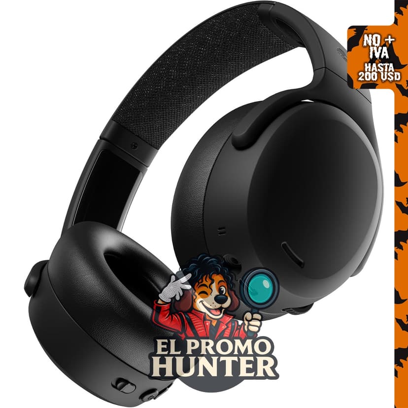 Skullcandy Crusher ANC 2, auriculares inalámbricos con cancelación de ruido.