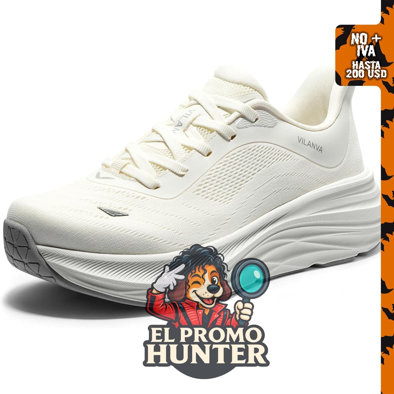Zapatillas de caminar para mujer Vilanva, con amortiguación, ideales para correr y tenis.