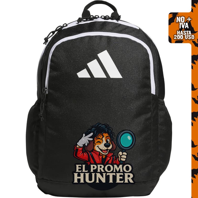 Mochila escolar adidas de 28 litros.
