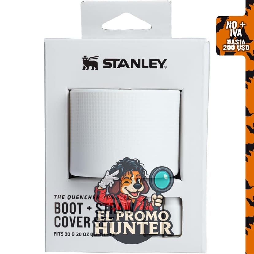 Stanley Quencher Bota y Tapa con Pajita, juego de accesorios para vaso de acero inoxidable, sin BPA.