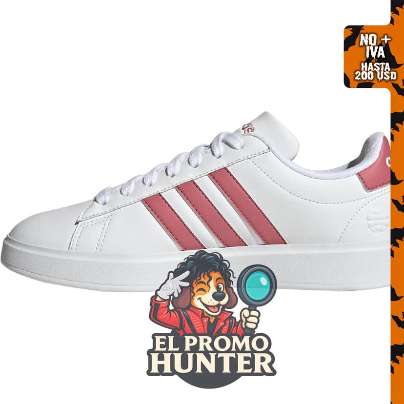 adidas Grand Court 2.0 - Tenis para mujer.