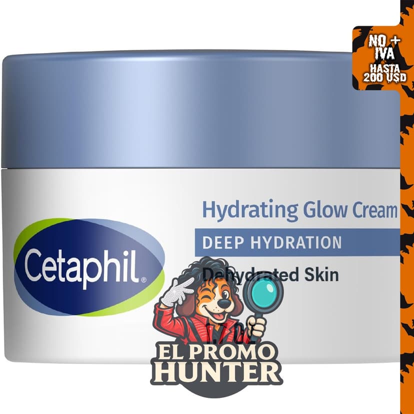 Cetaphil Crema facial de hidratación profunda para piel seca.