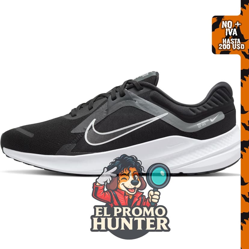 Nike Quest 5 - Tenis de correr para hombre.