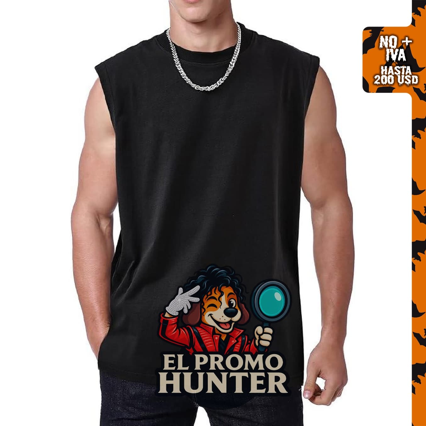 Camiseta sin mangas para hombre, adecuada para entrenamiento y actividades al aire libre.
