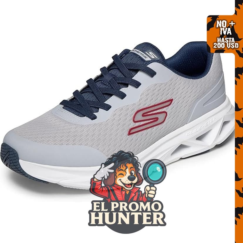 Skechers Glide Step Vortex Avalin para hombre, calzado deportivo.