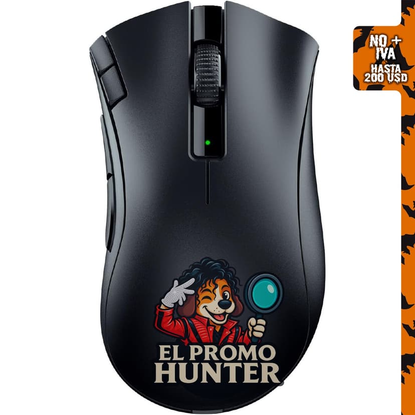 Razer DeathAdder V2 X HyperSpeed, mouse ergonómico para videojuegos.