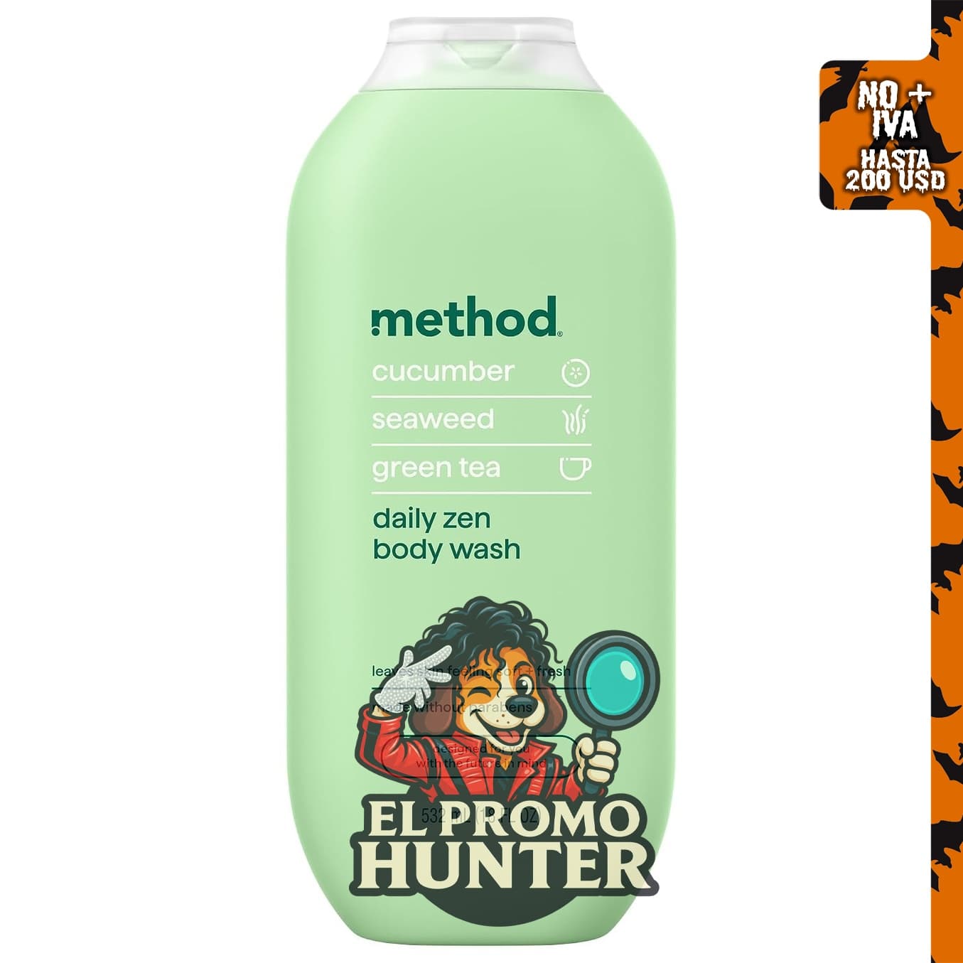 method Gel de baño Daily Zen, 532 ml