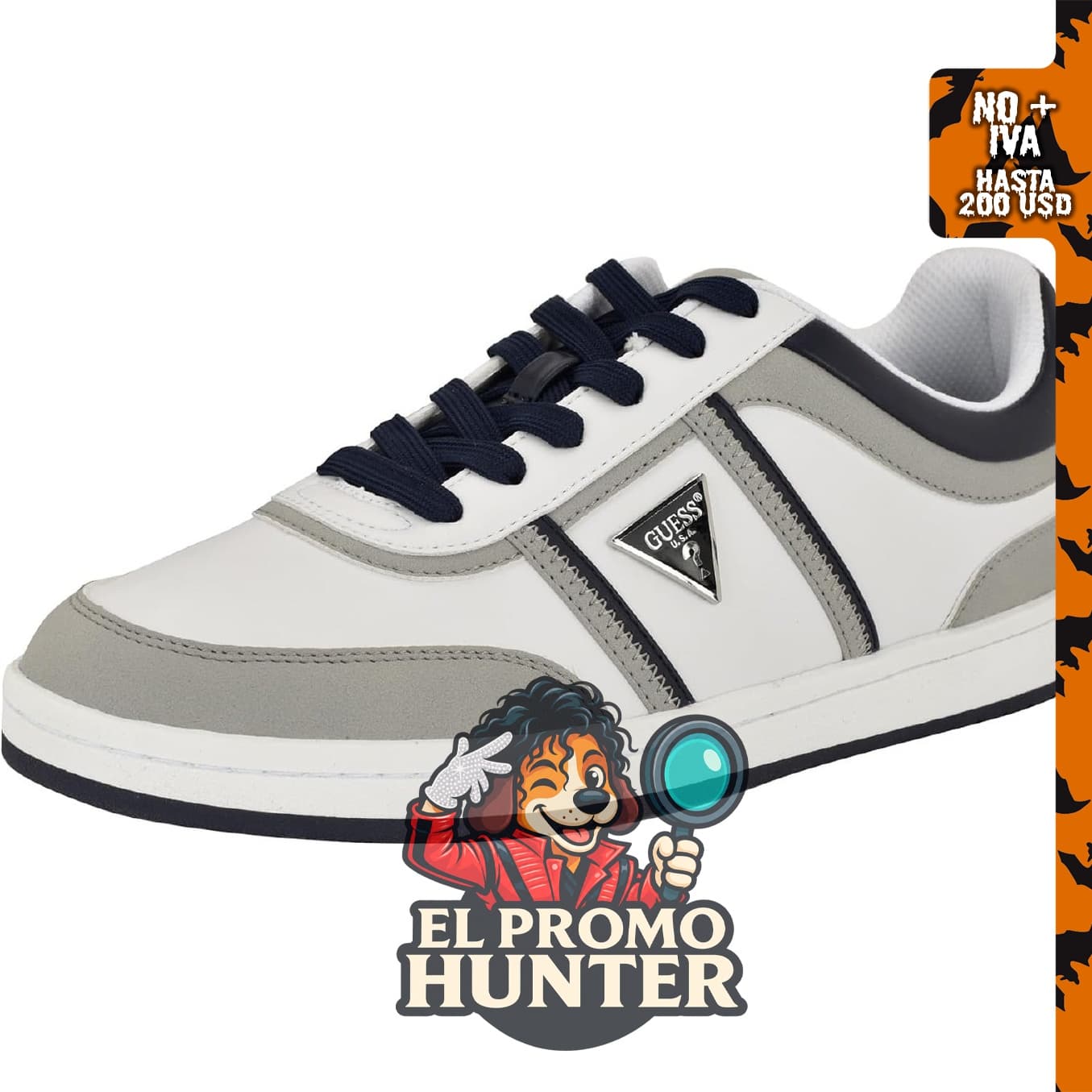 Guess Lasen para hombre, zapato de estilo casual.