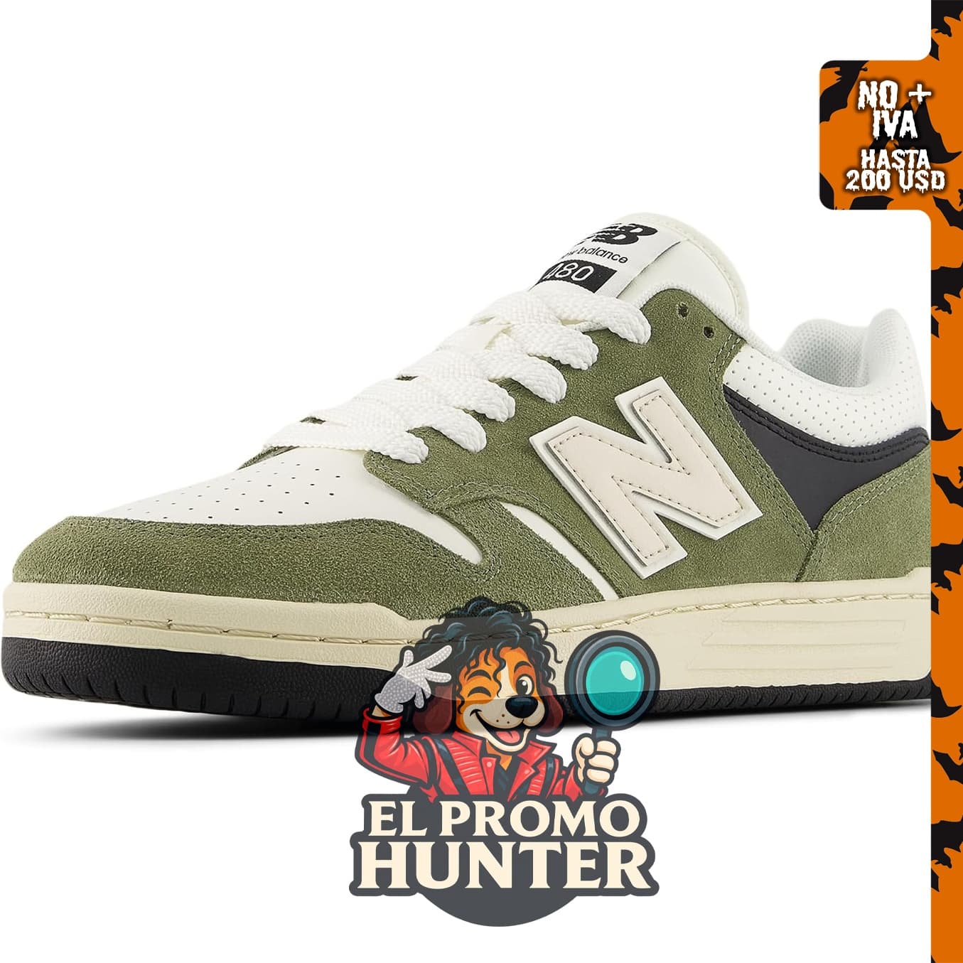 New Balance Men's 480 V1 Sneakers, calzado deportivo para hombre.