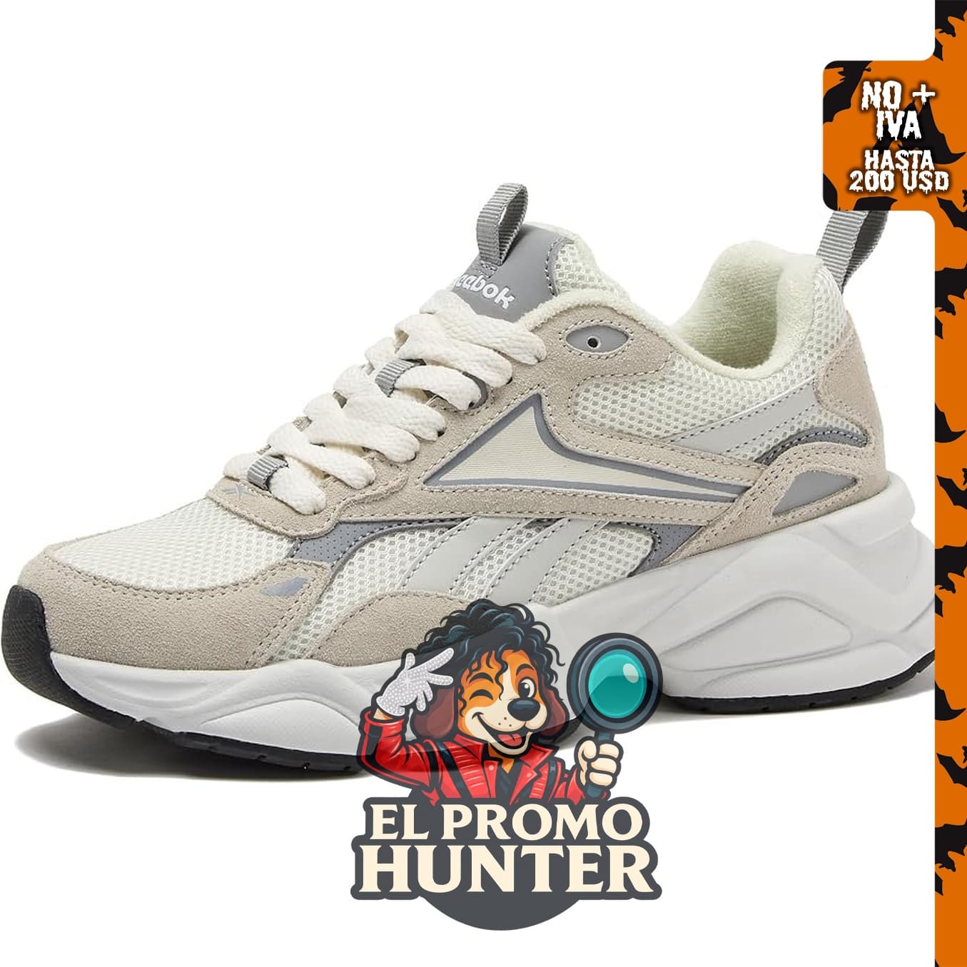 Reebok Power Fury - Tenis deportivos casuales para mujer.