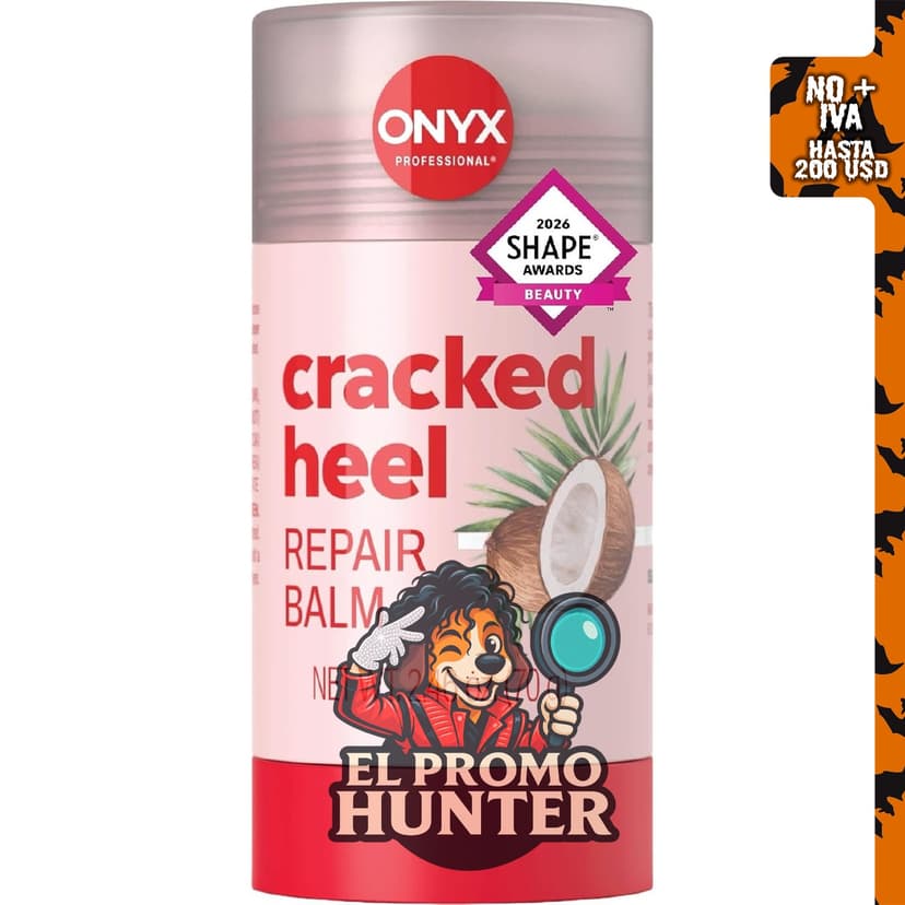 Onyx Professional Tratamiento para talones agrietados, repara talones secos.