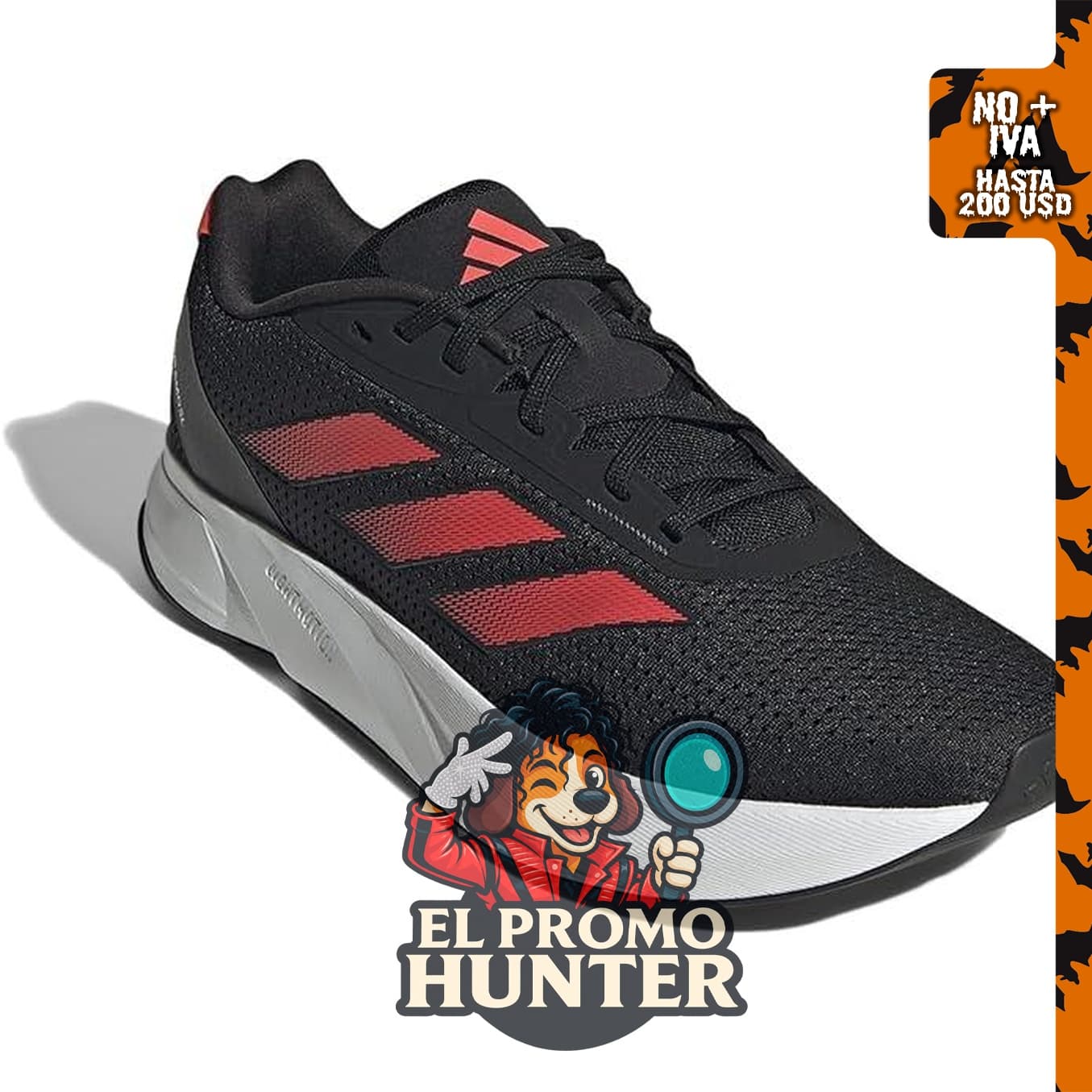 Adidas Duramo SL Running para hombre, calzado deportivo ligero y transpirable.