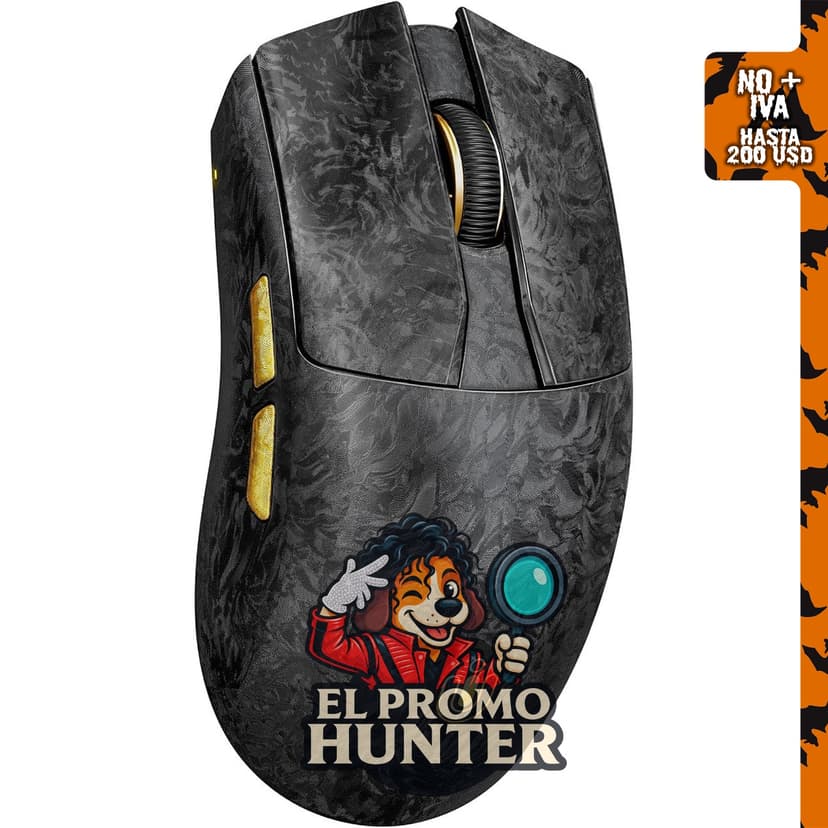 Ratón inalámbrico para juegos Tri-Mode 32000 DPI Bluetooth, 1.94 oz.