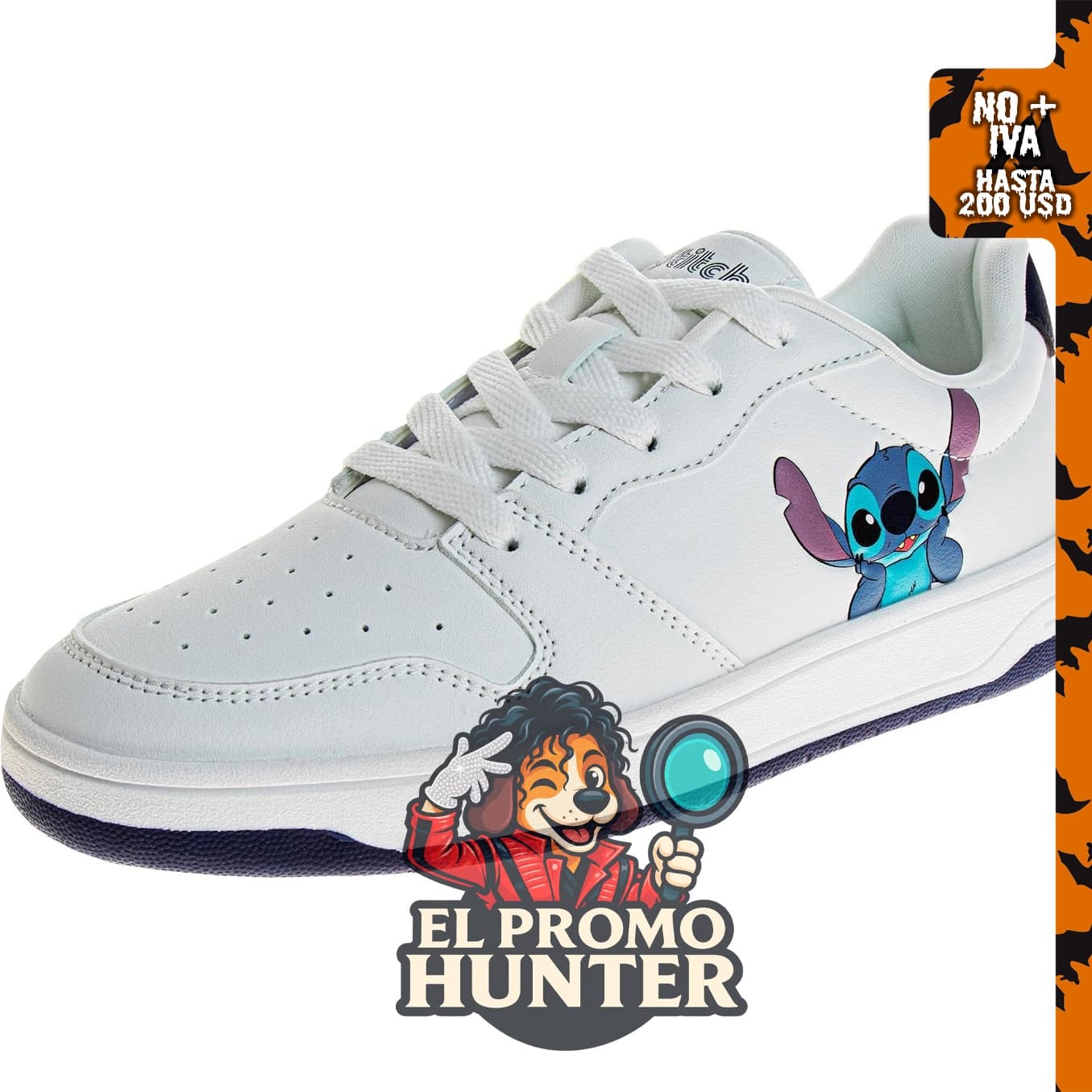 Disney Lilo & Stitch - Zapatos deportivos con cordones para niñas y mujeres.