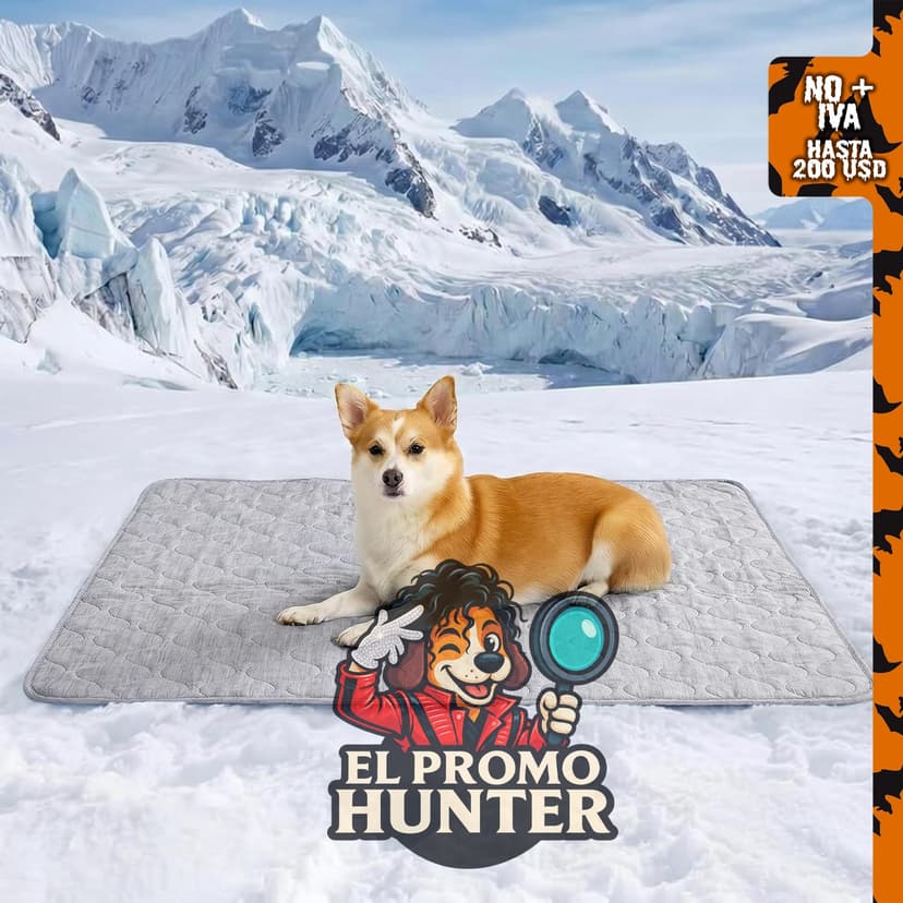 Cozy Bliss Q-Max 0.5 - Manta refrescante para perros pequeños, lavable y a prueba de fugas.