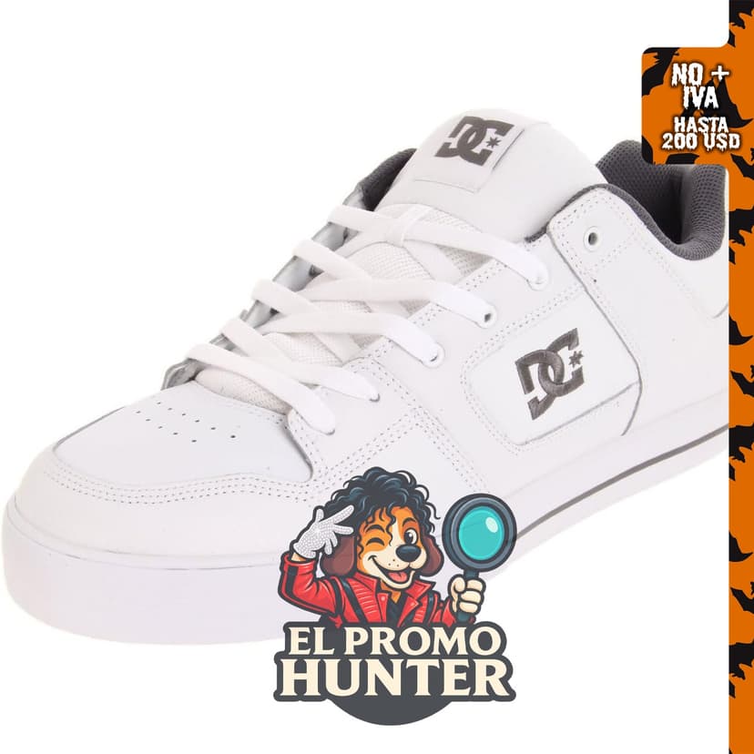 DC Pureskateshoe - Zapatos de skate para hombre.
