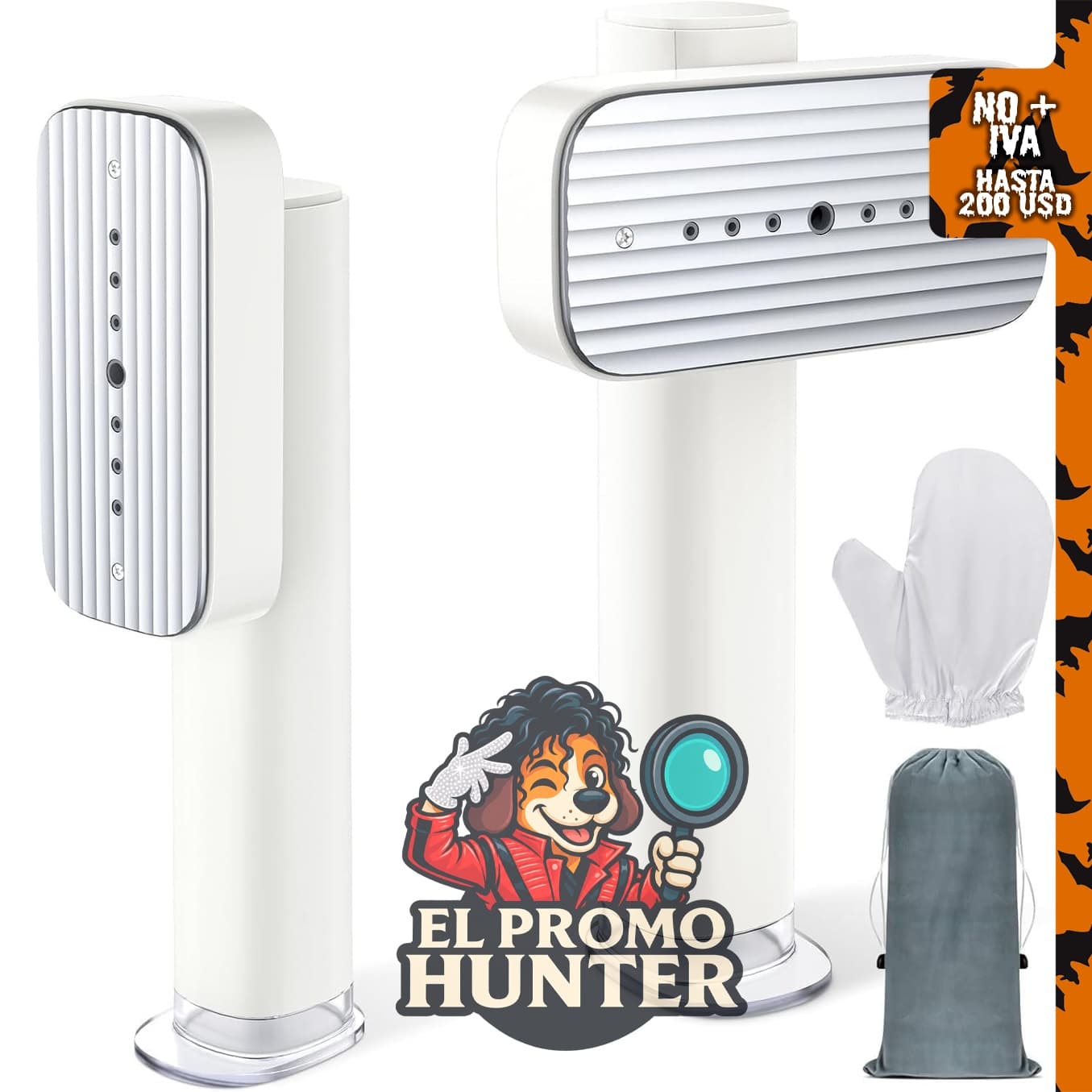 G5 Steam 2-en-1 Vaporizador de mano profesional para ropa.