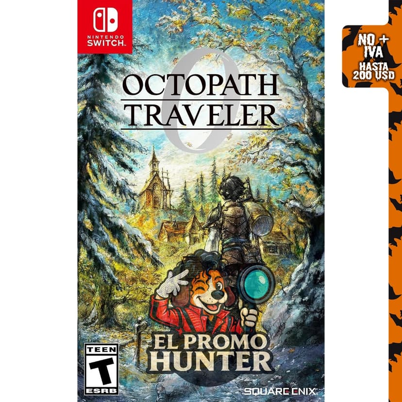OCTOPATH TRAVELER 0 para Nintendo Switch, un juego de rol con múltiples personajes y narrativa entrelazada.