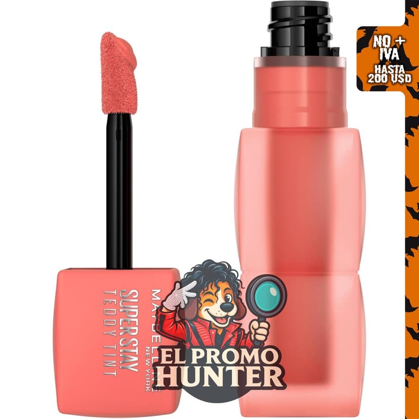 Maybelline Super Stay Teddy Lip Tint, color piel.